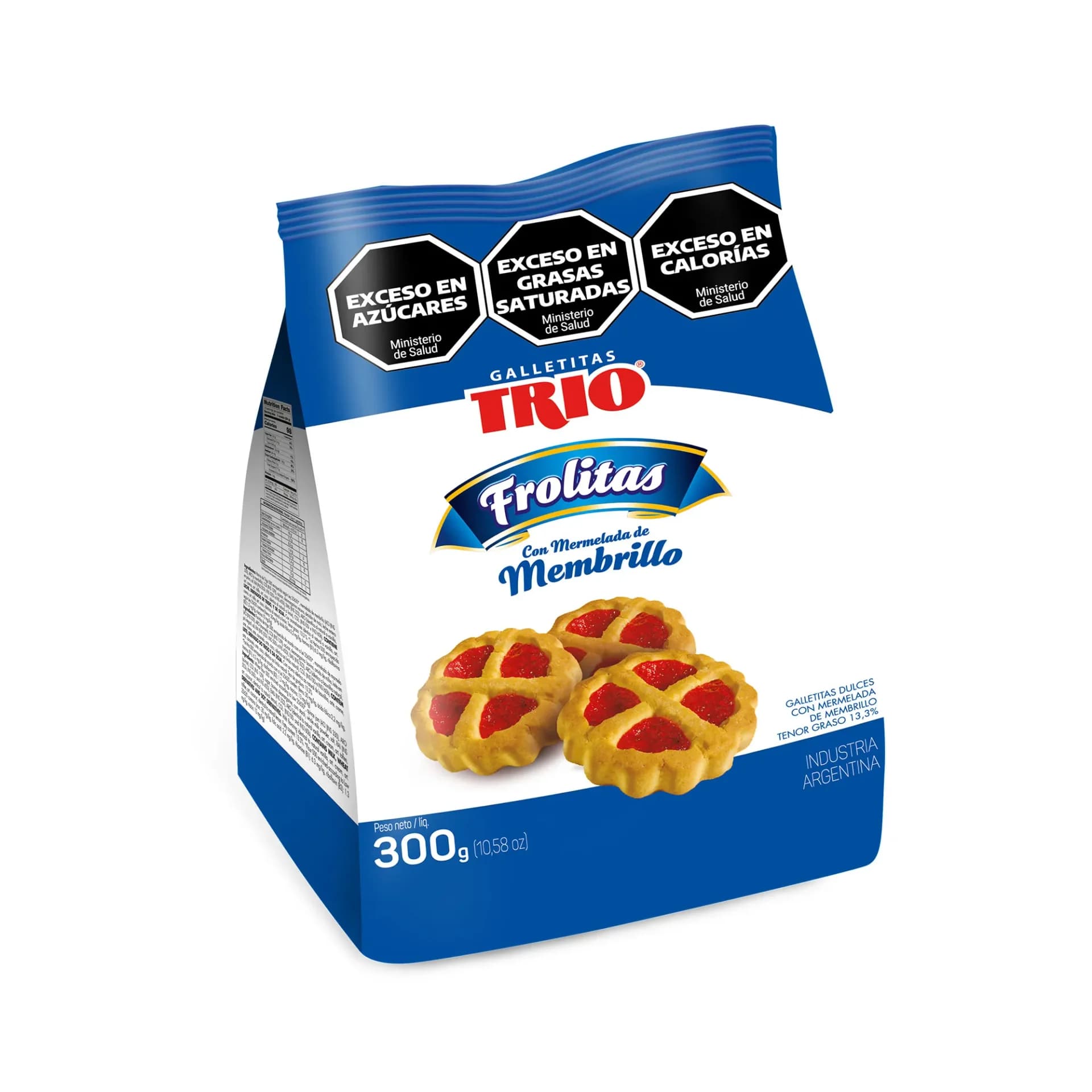 Galletas trio Frolitas membrillo