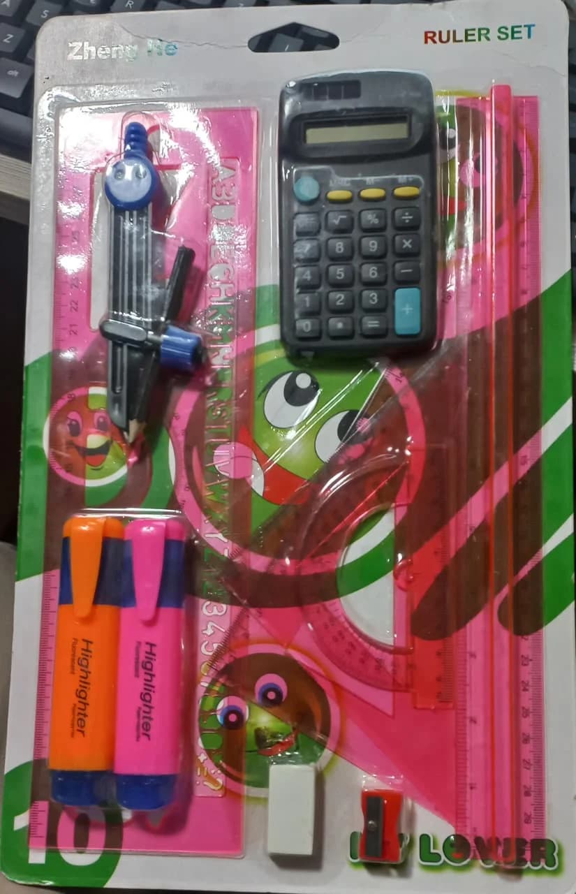 SET DE GEOMETRIA Y CALCULADORA