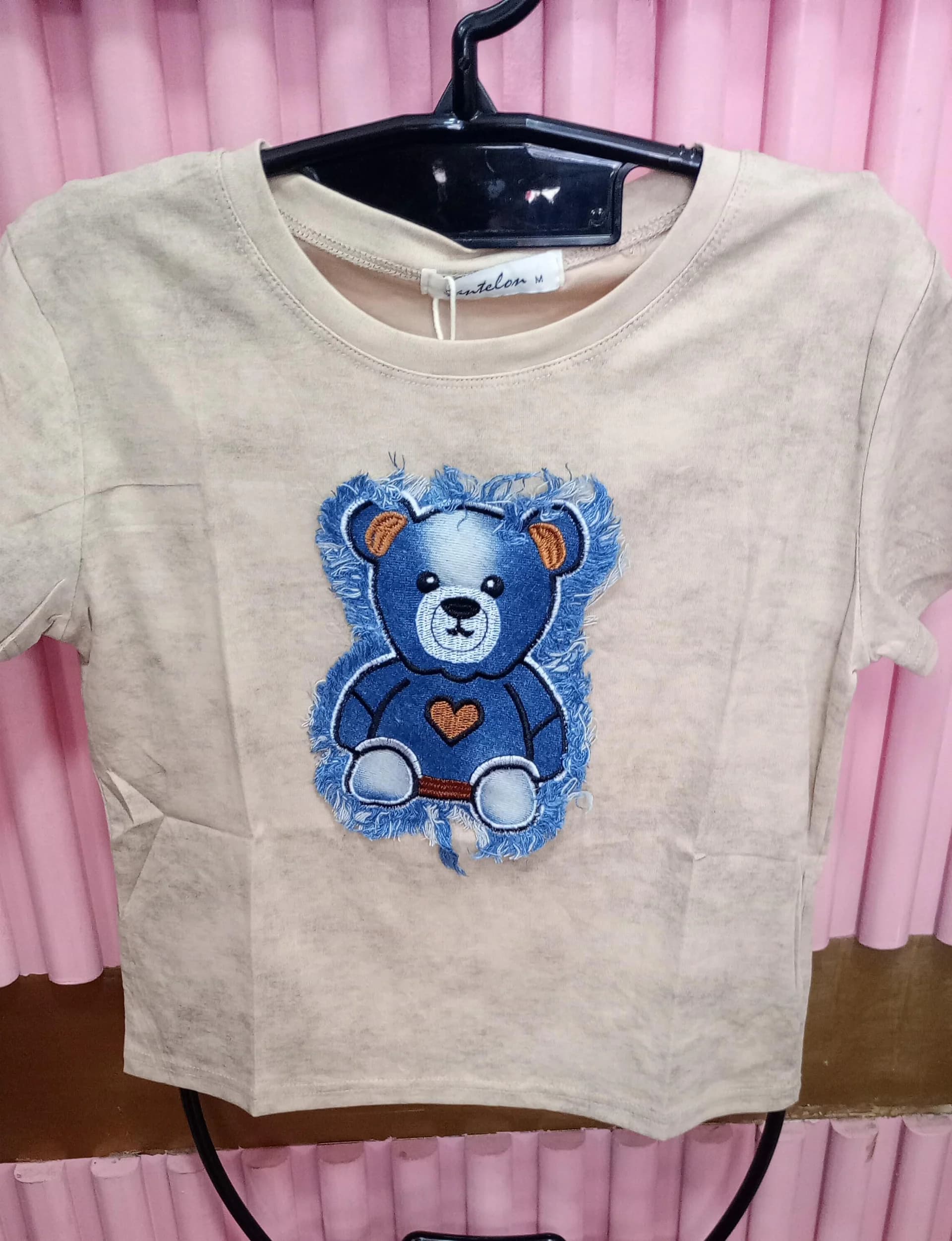 REMERA OSO JEANS