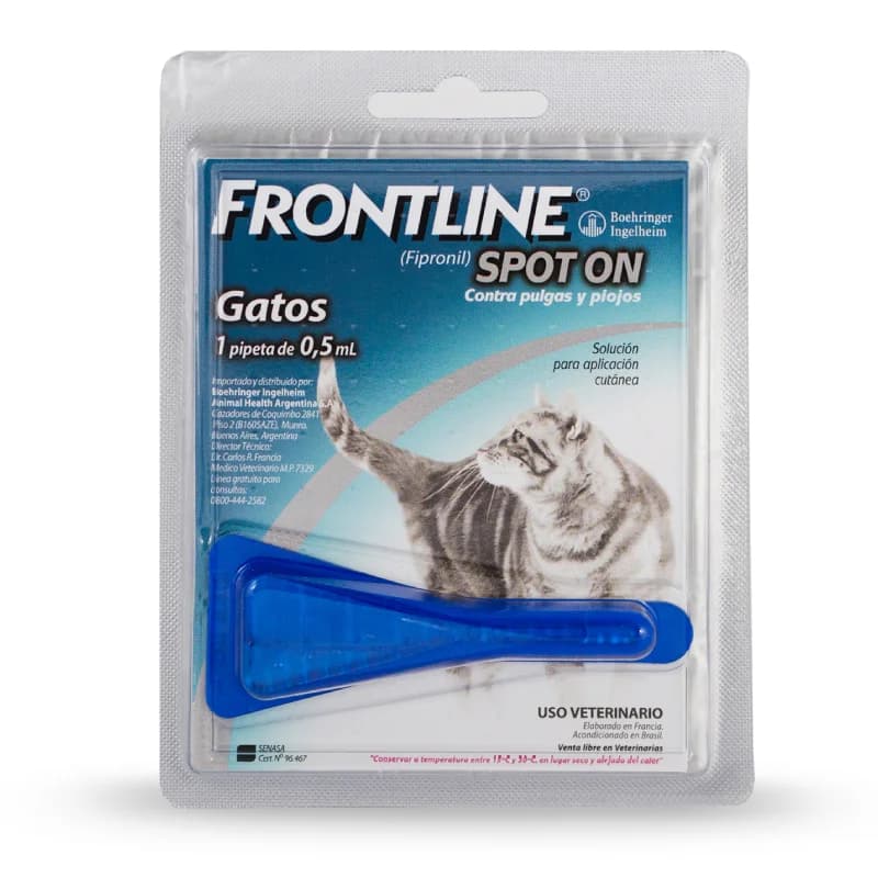 Pipeta Frontline SPOT ON GATO AZUL