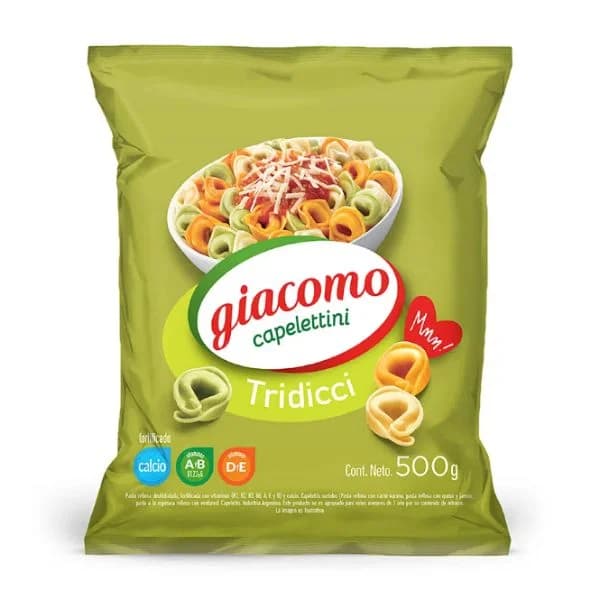 Capelettini Verdura 500g Giacomo