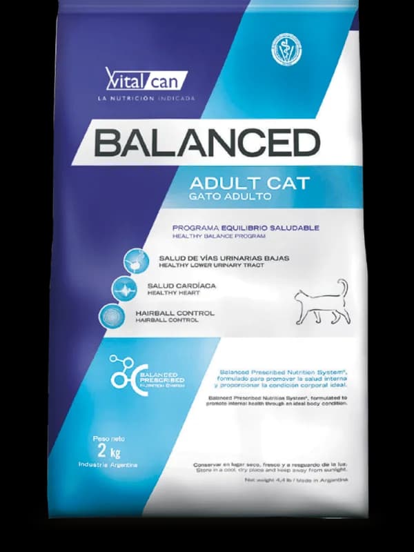 VITAL CAN BALANCED GATO ADULTO X 7,5 KG.