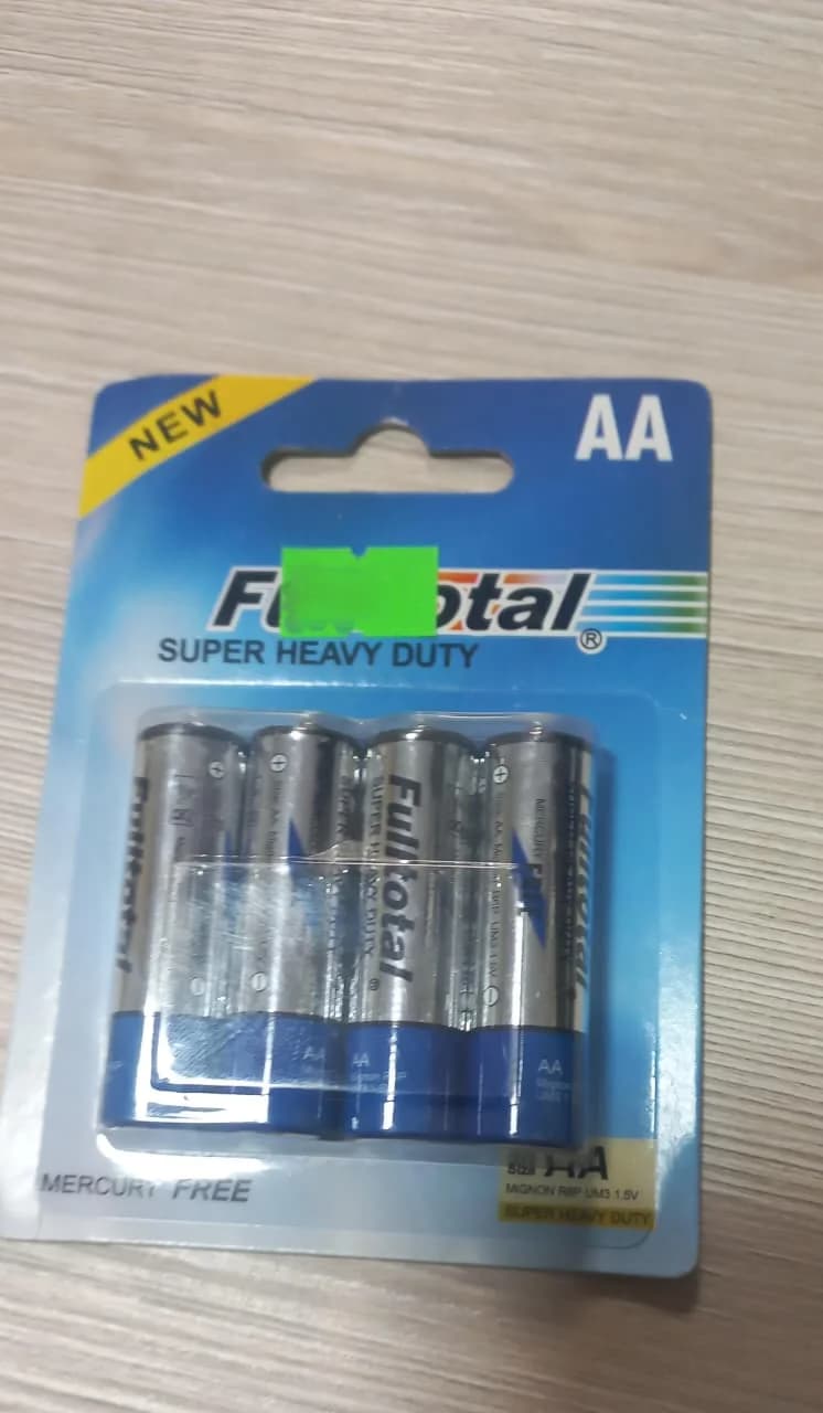 PILAS AA FULLTOTAL BLISTER X4 UNIDADES