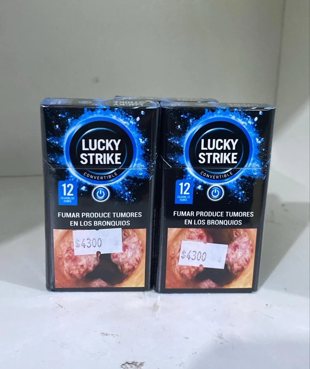 CIGARRILLO LUCKY STRIKE CONVERTIBLE x12