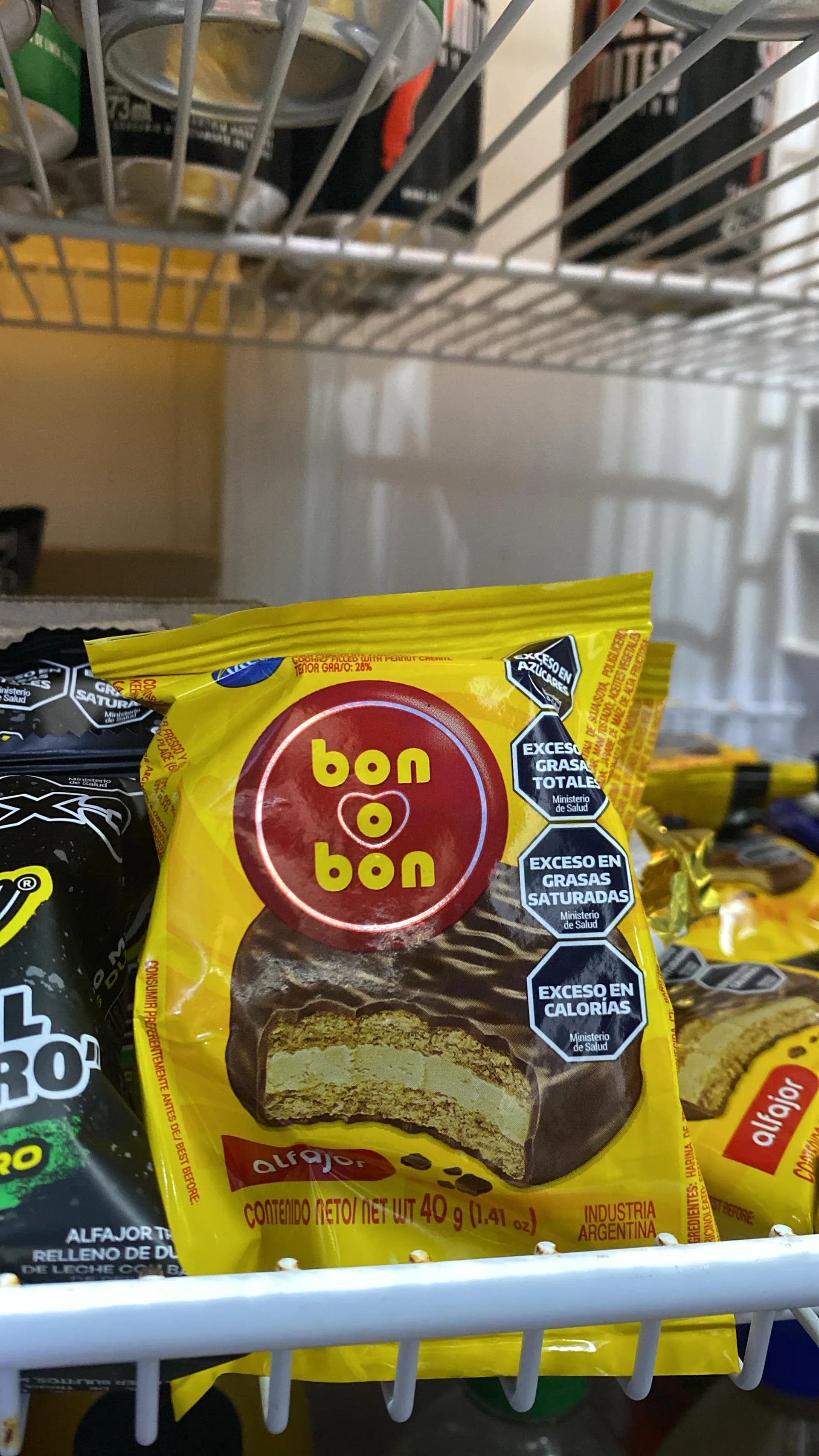 ALFAJOR BON O BON NEGRO x40gr