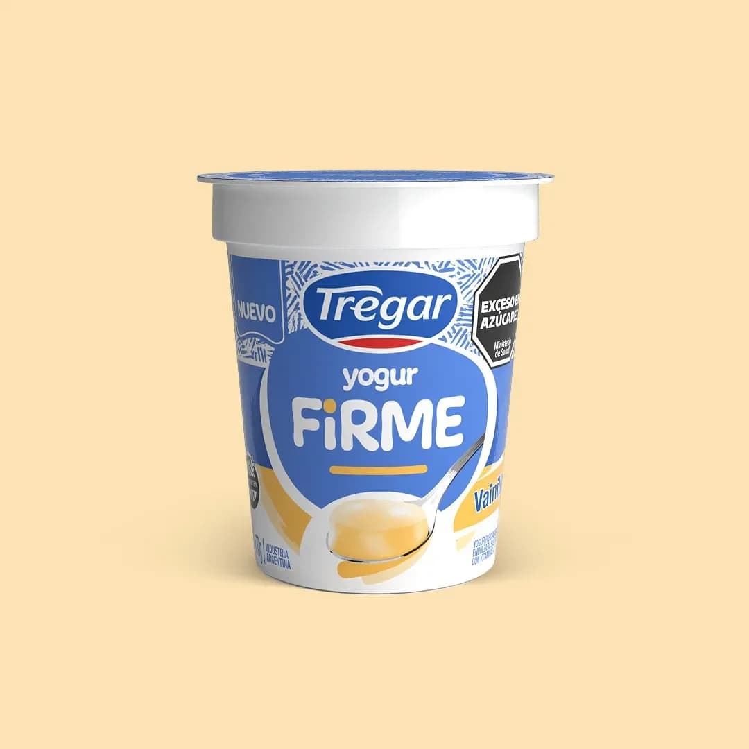 Yogur firme vainilla 170g tregar