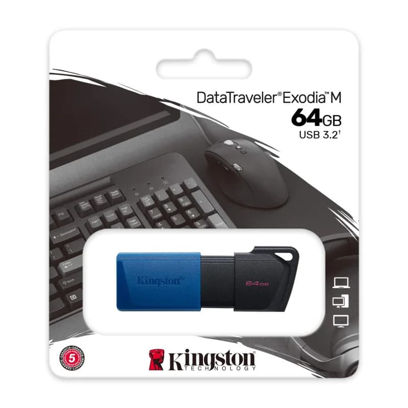 PENDRIVE KINGSTON 64GB ORIGINAL