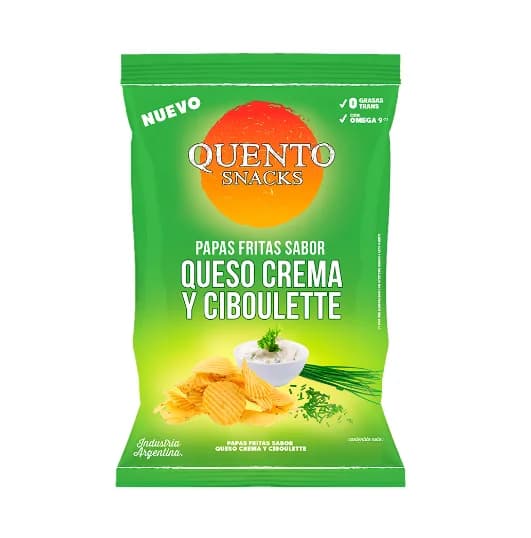 Papas Crema y Cebolla Quentos 45g
