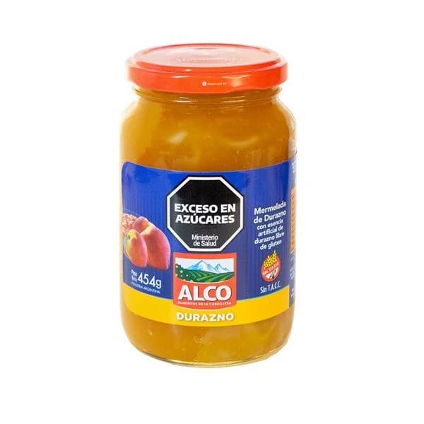 Mermelada de Durazno Alco 454g