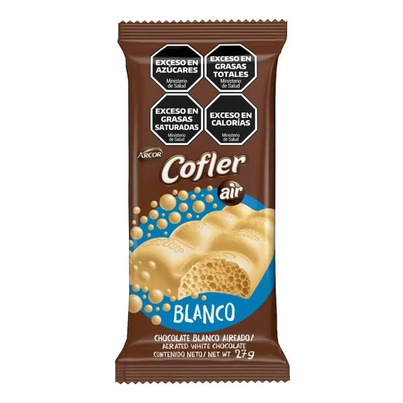 Chocolate Cofler Aireado Blanco