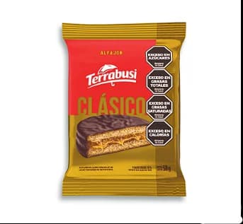 ALfajor Terrabusi Clasico 50g