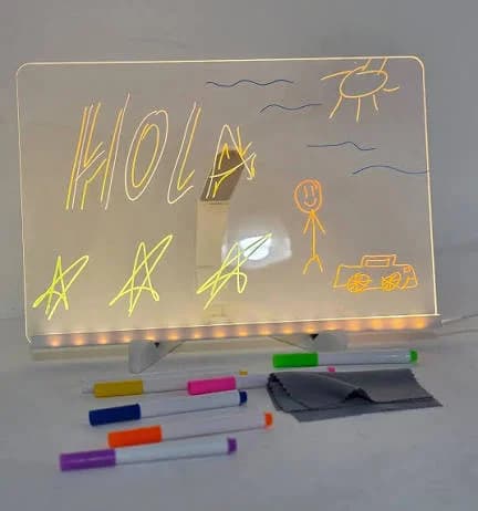 PIZARRA LED GRANDE + MARCADOR