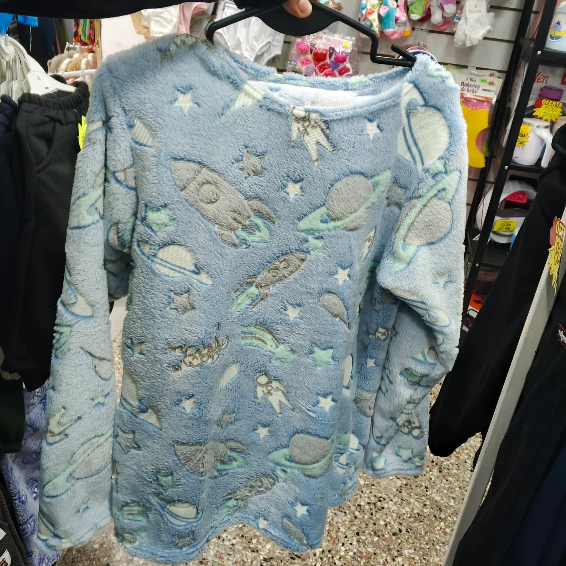 CONJUNTO PLUSH PIJAMA NIÑO