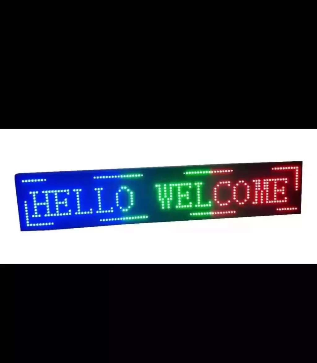 Cartel RGB Programable LED - Fácil Instalación y Efectos