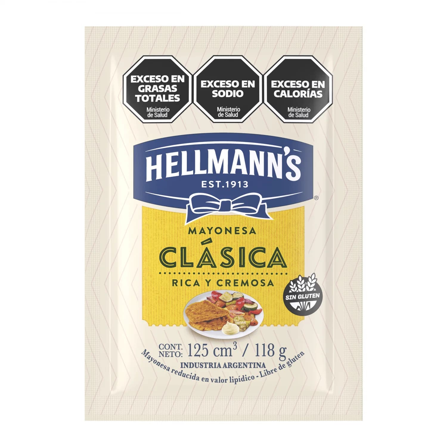 Mayonesa Hellmanns Clasica 118g