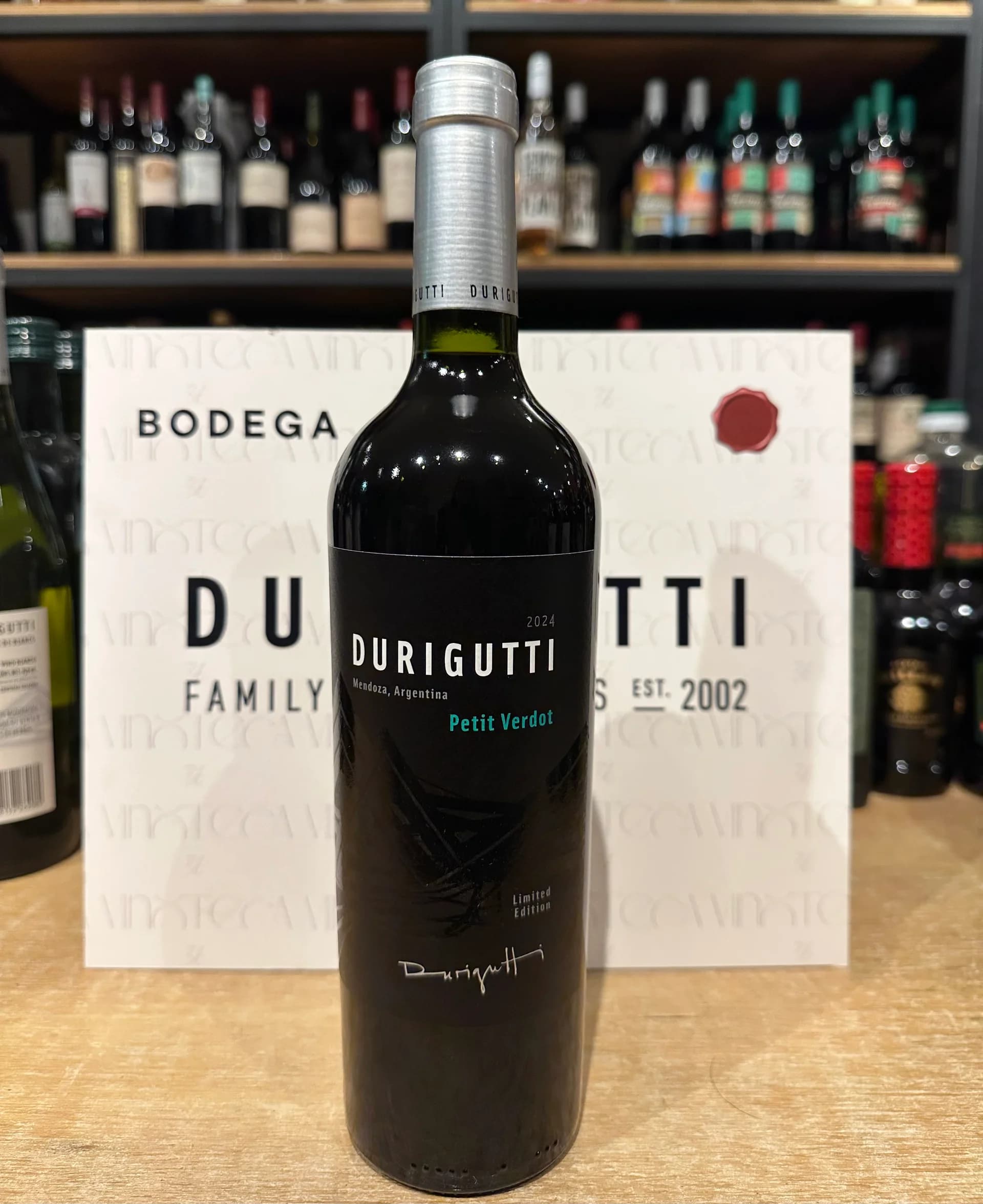 Durigutti Et. Negra Petit Verdot