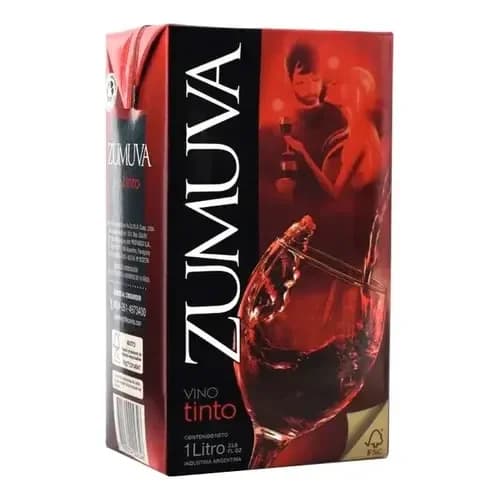 Vino Zumuva Tinto en caja