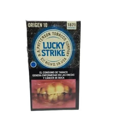 LUCKY STRIKE ORIGEN 10 MENTOLADO