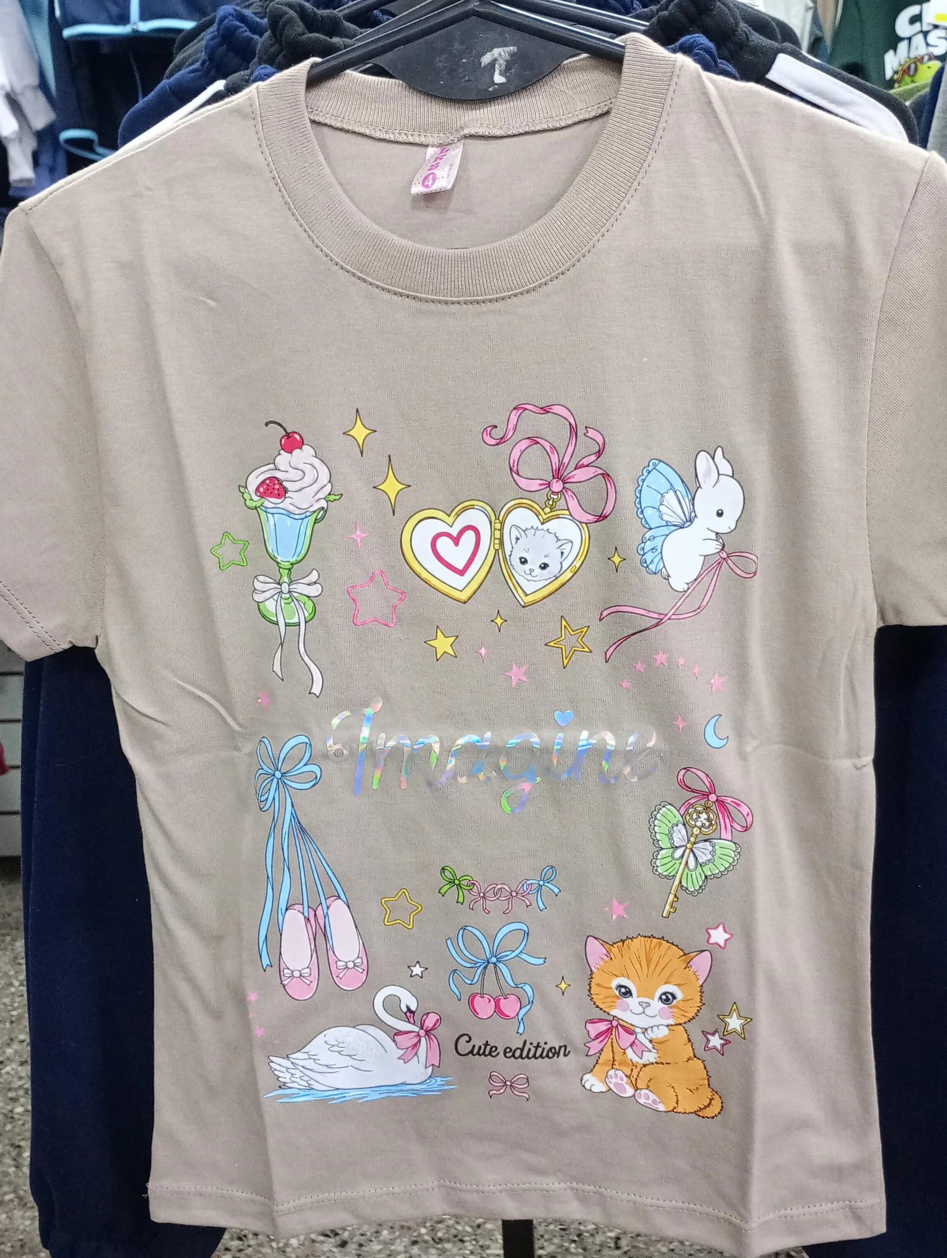 REMERA OVERSIDE  NENA GATITOS