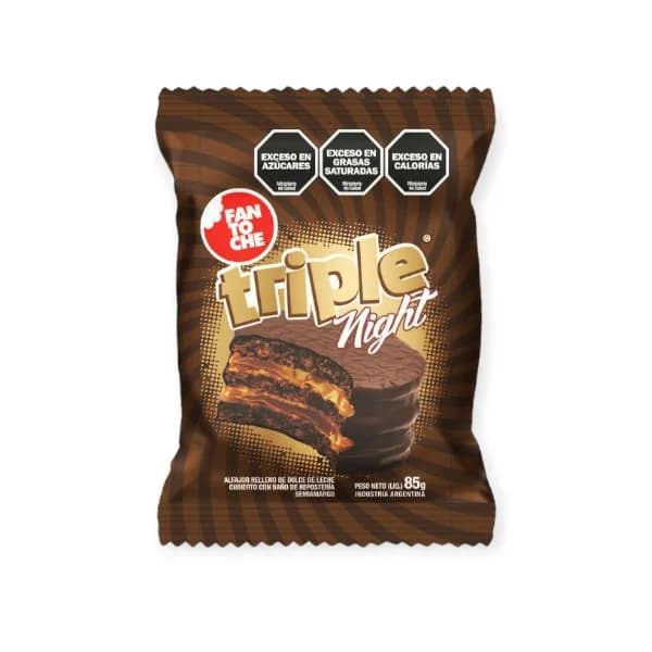 Alfajor Fantoche Triple Nigth