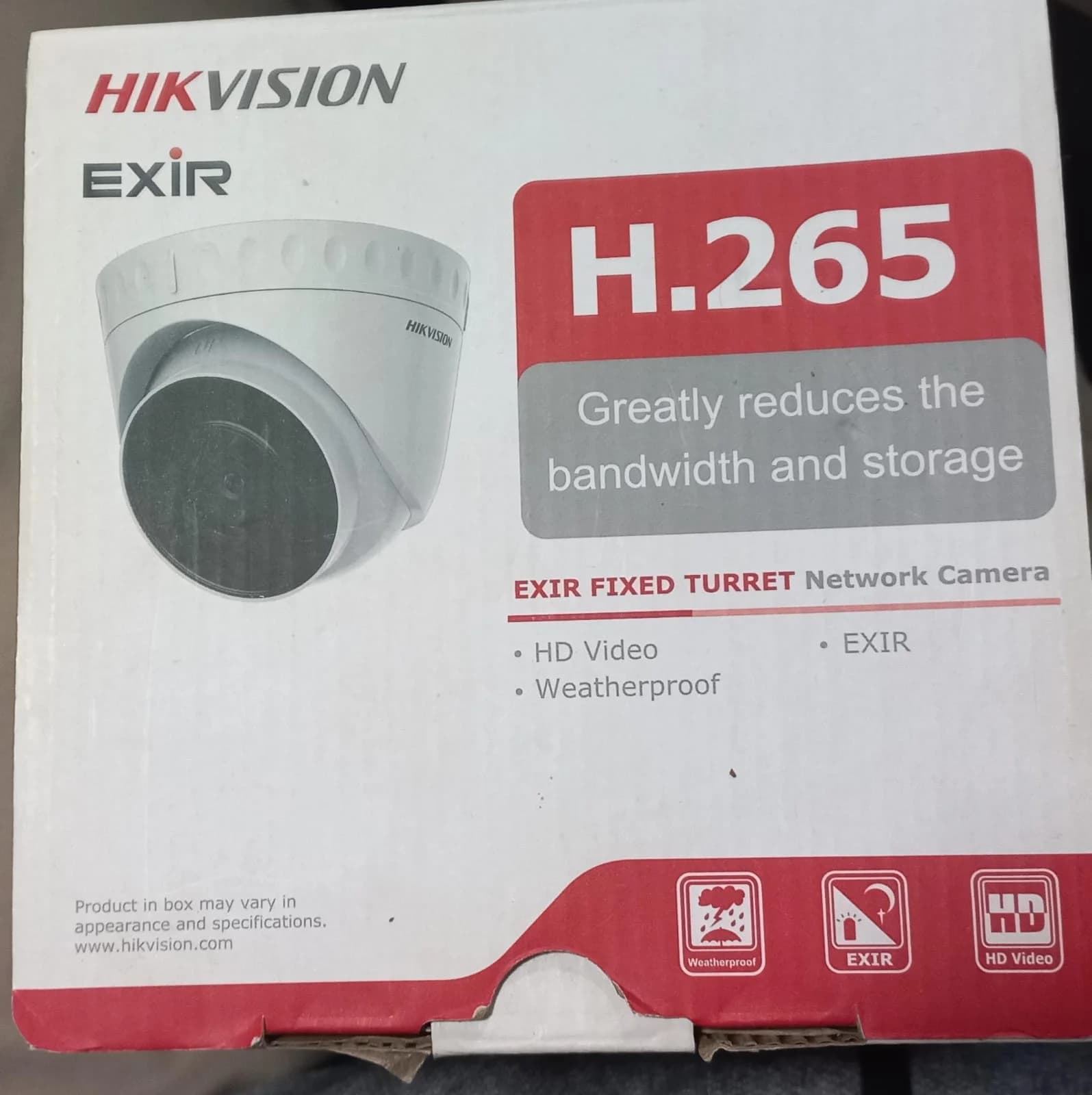 CAMARA HIKVISION H.265
