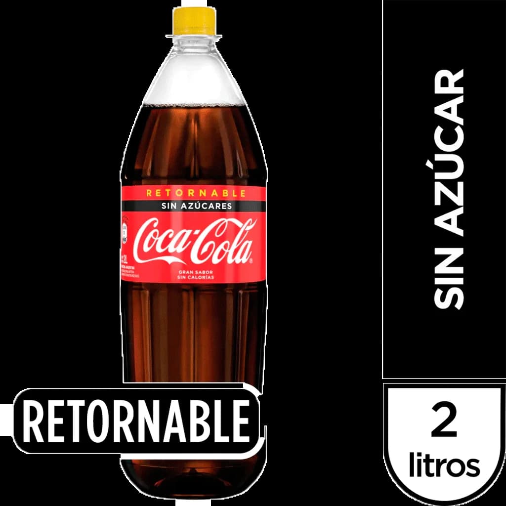 Coca Cola Zero Retornable 2L