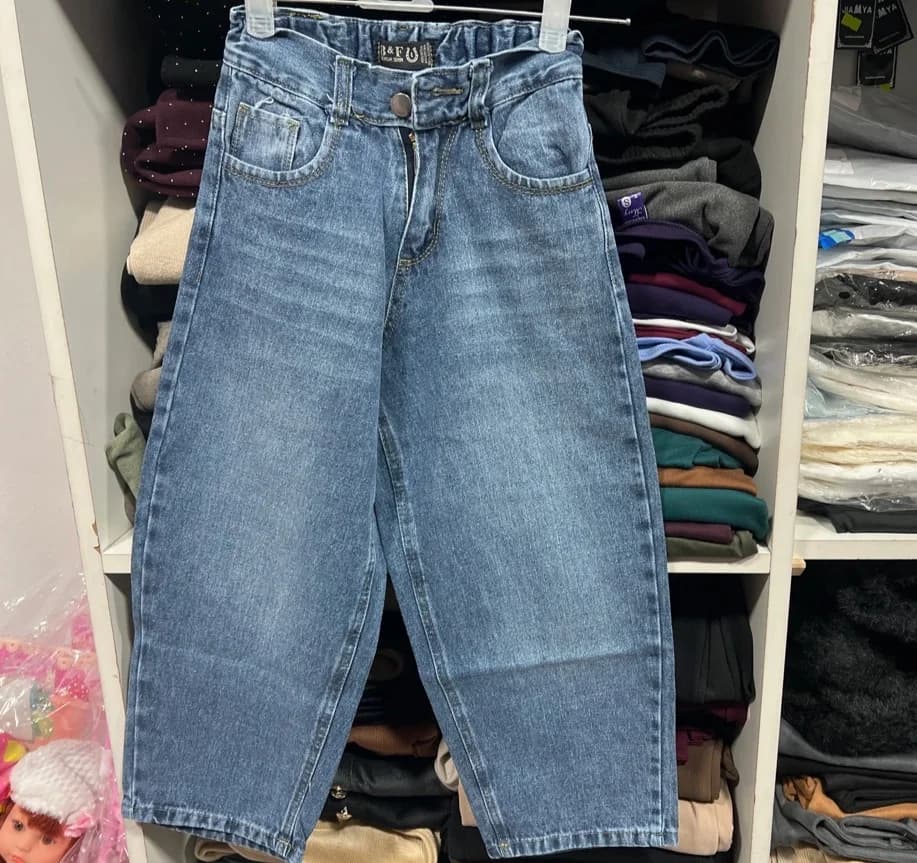 JEANS AZUL LISO