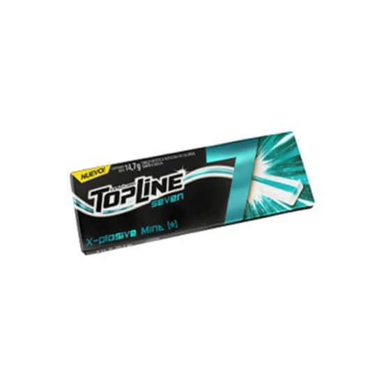 Chicle Topline Seven X-plosive mint