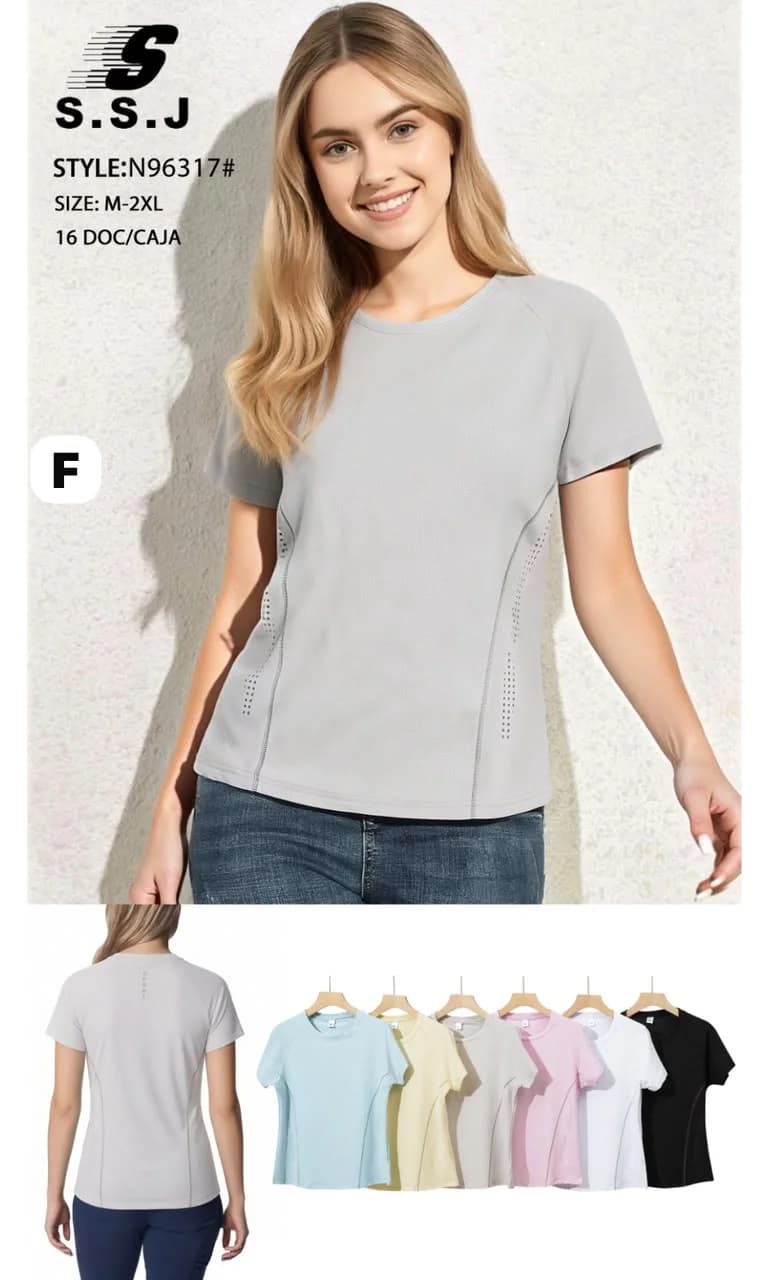 REMERA DEPORTIVA MUJER 96317