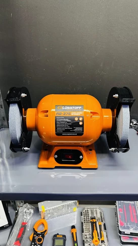 Amoladora de banco 375w Lusqtoff
