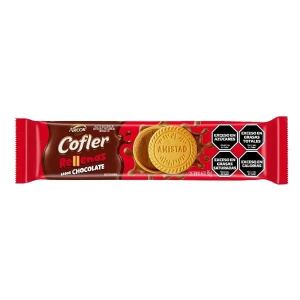 Galletitas Cofler Rellenas Chocolate