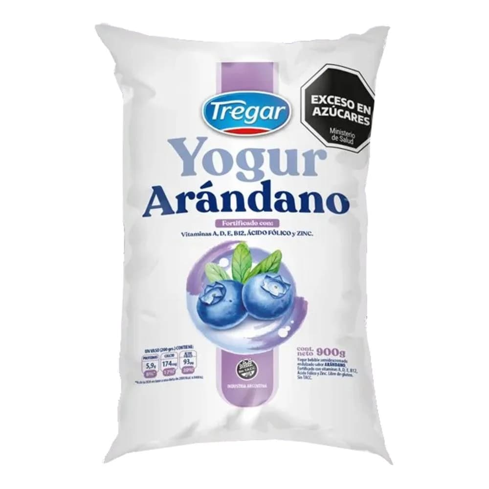 Yogur Sachet Tregar Arandanos 1L