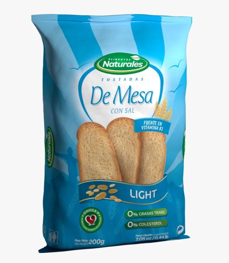 Tostadas de mesa Con Sal Marinozzi
