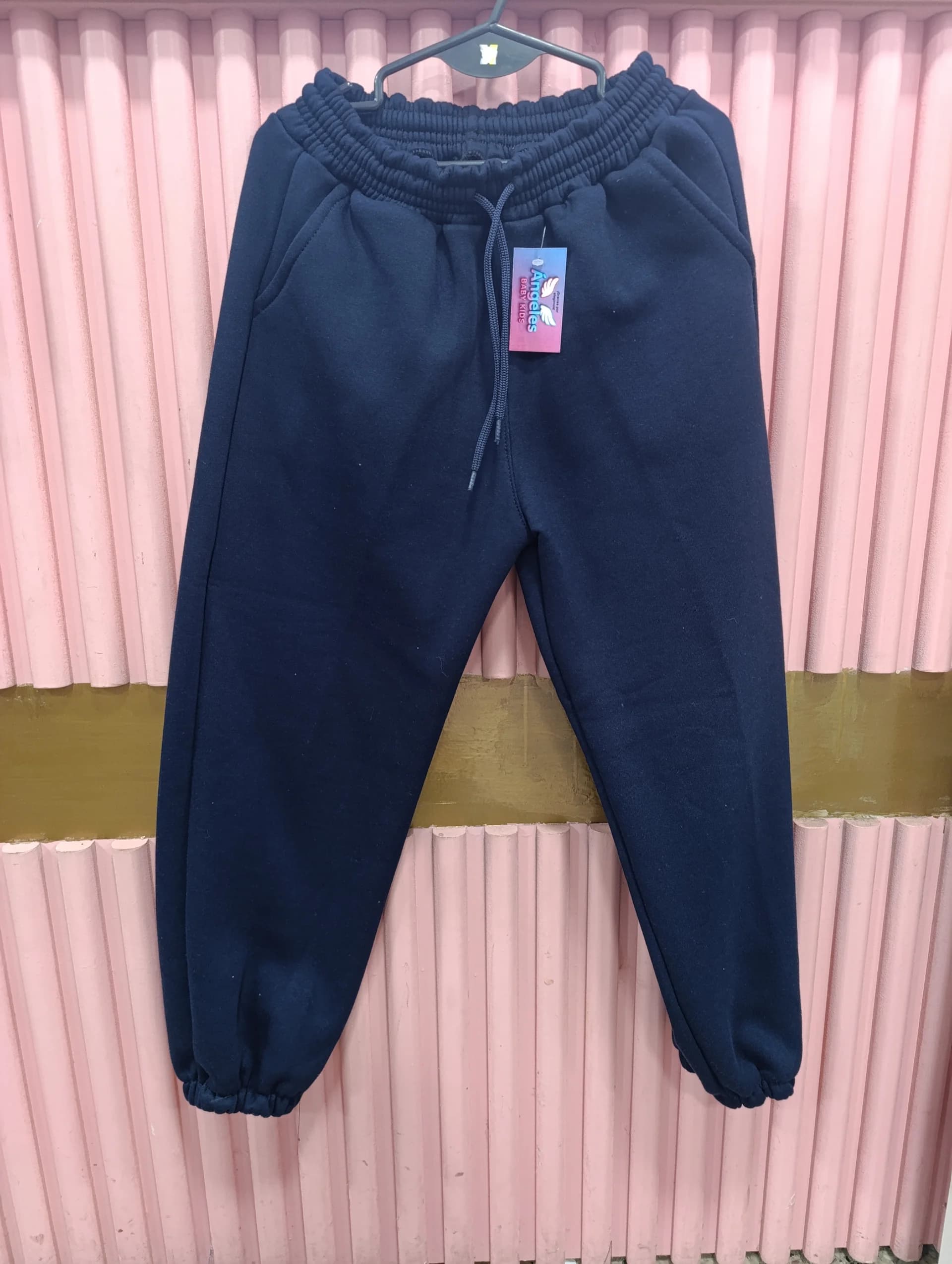 PANTALON ALGODON CON PUÑO NIÑO