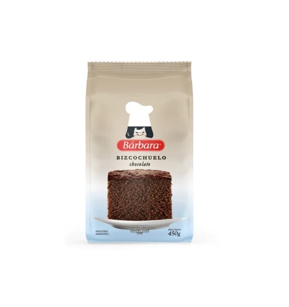 Bizcochuelo Chocolate Barbara  450g