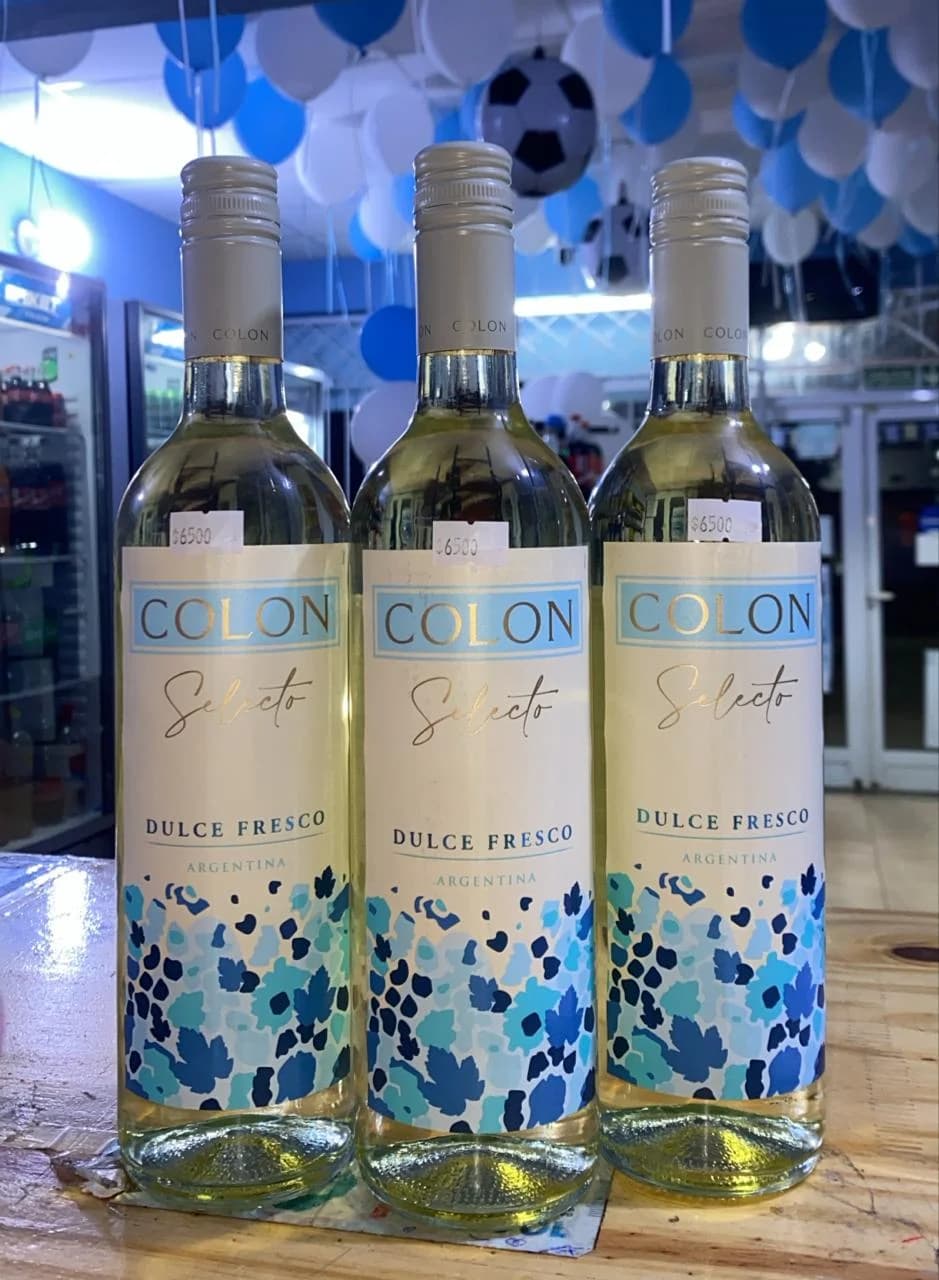 VINO COLON SELECTO DULCE FRSCO (celeste) 750ml