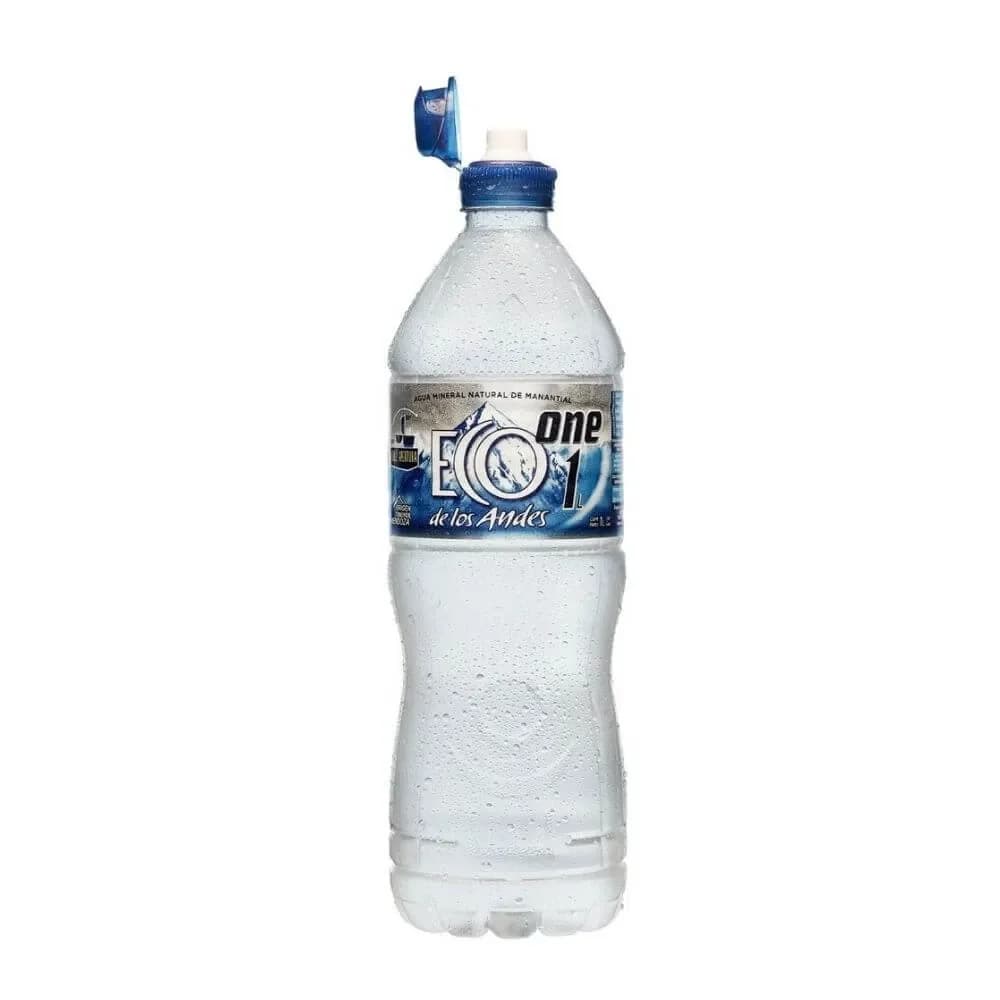 Agua mineral Eco de los andes 1L