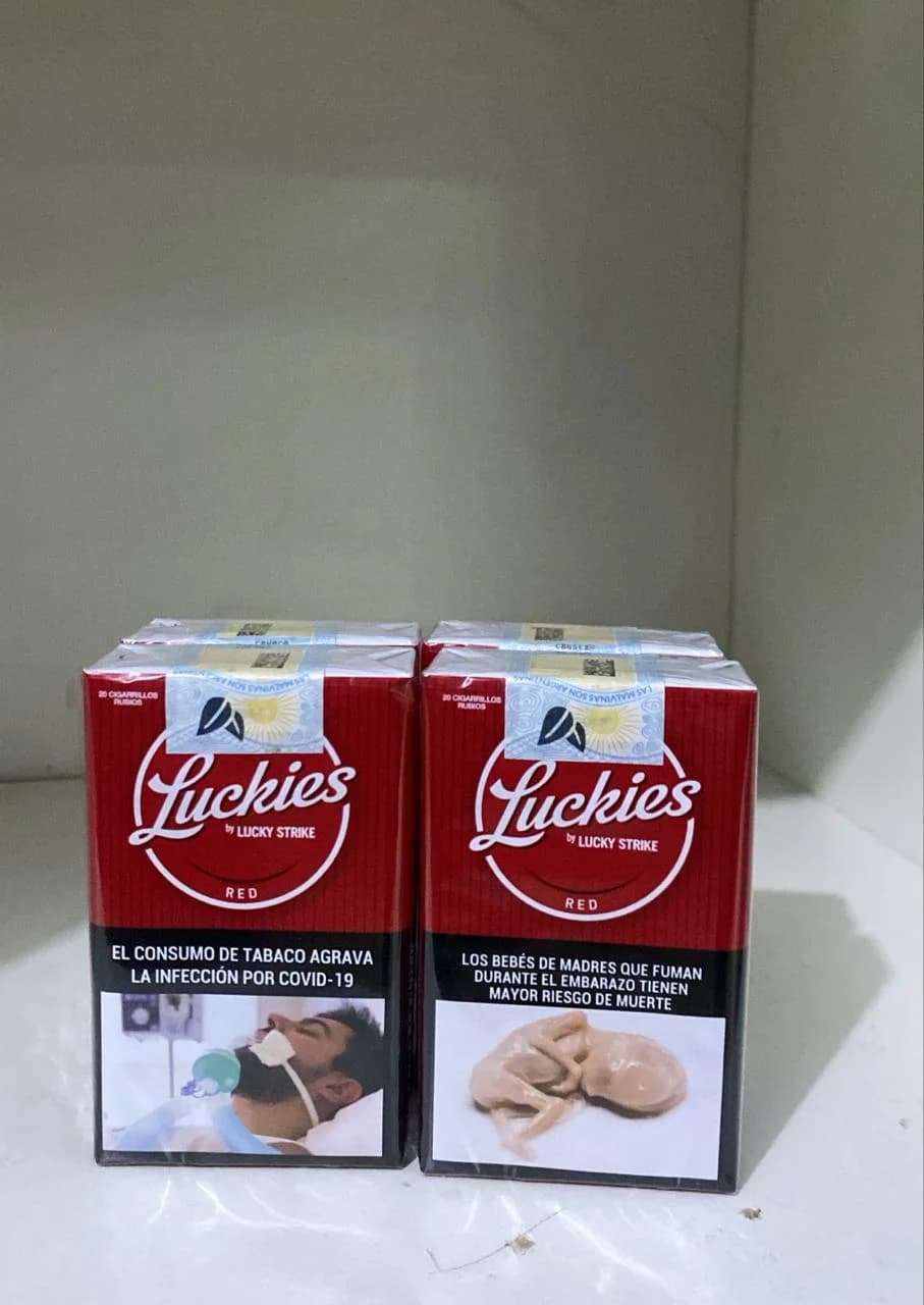 CIGARRILLO LUCKIES RED COMUN x20