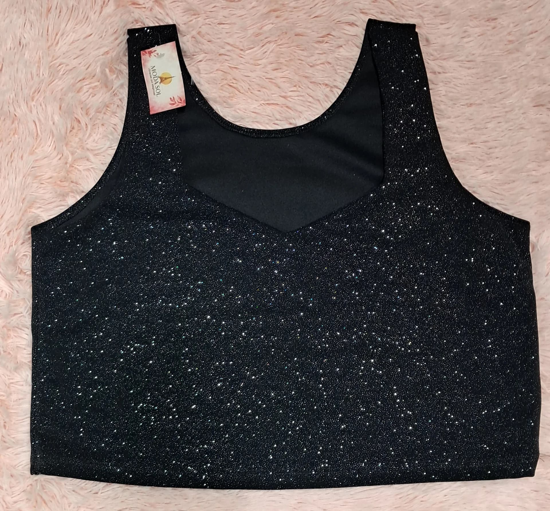 MUSCULOSA CORTA DE MUJER