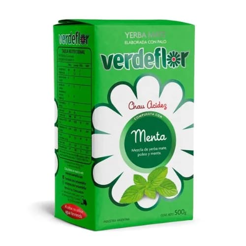 Yerba Verdeflor Menta 500g