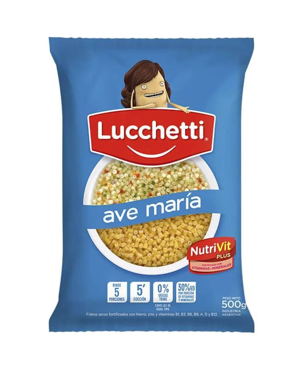 Fideos Lucchetti ave maria