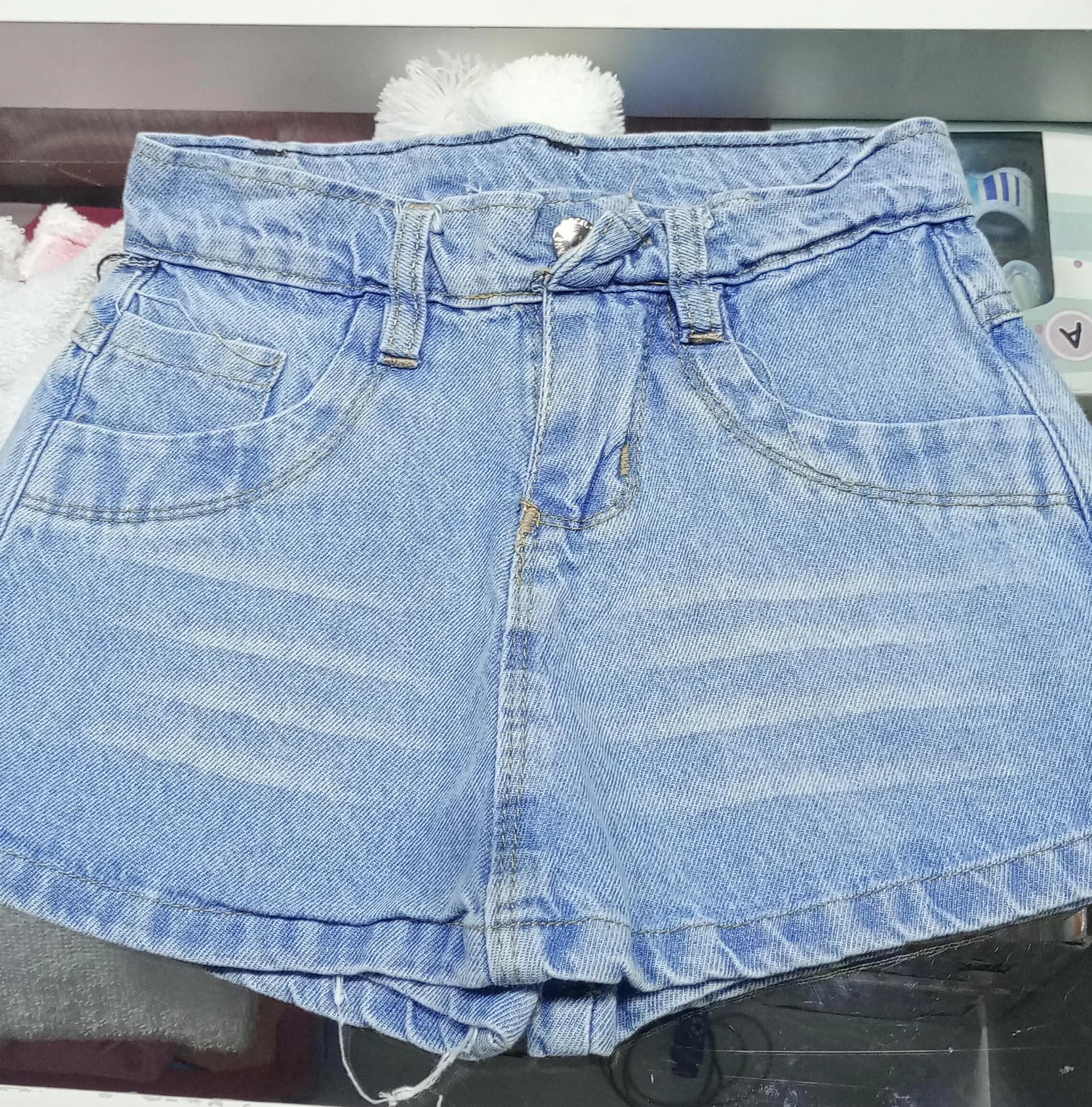 FALDA PANTALÓN CELESTE LIQUIDACION