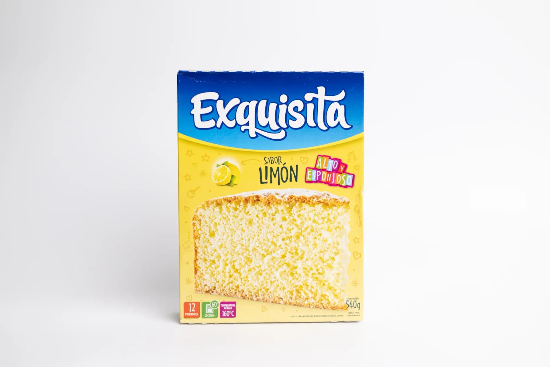Mezcla para bizcochuelo Exquisita sabor Limon