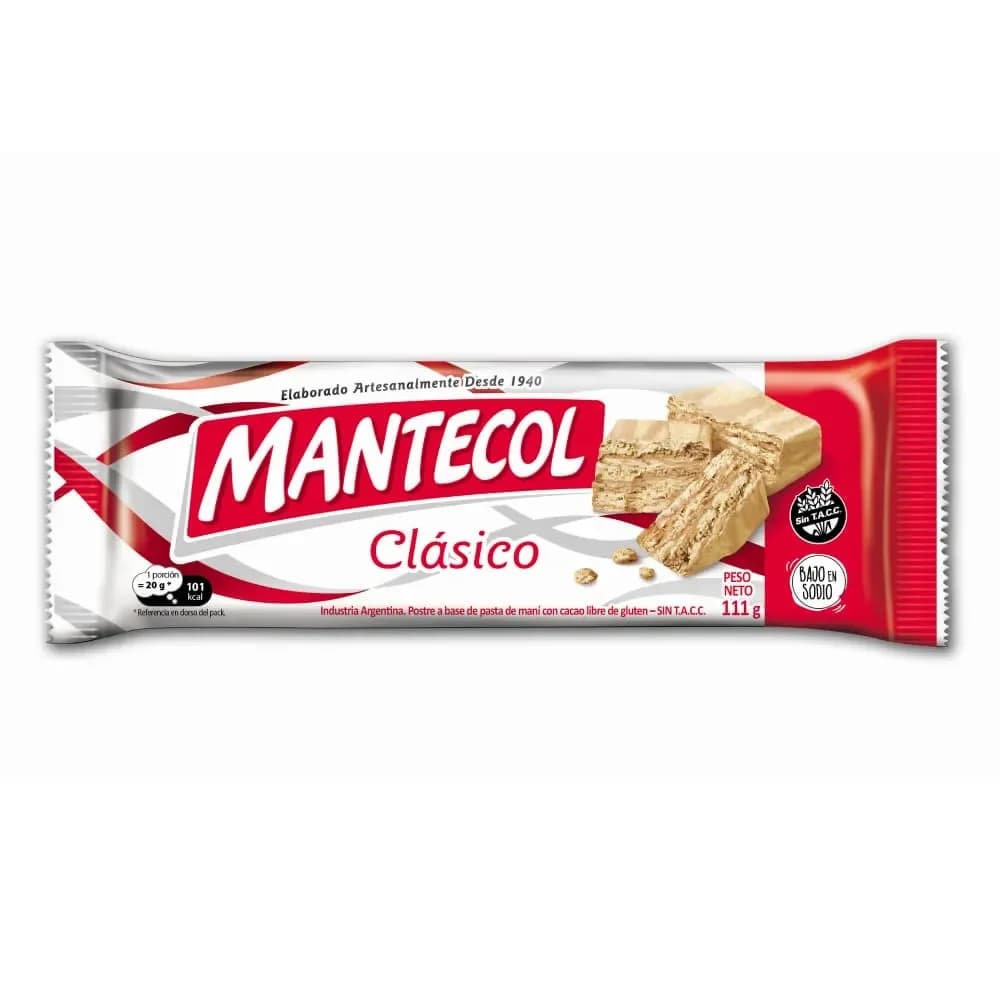 Mantecol clasico 111g