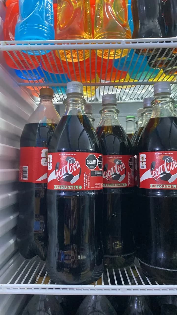 COCA COLA VIDRIO RETORNABLE 1,5