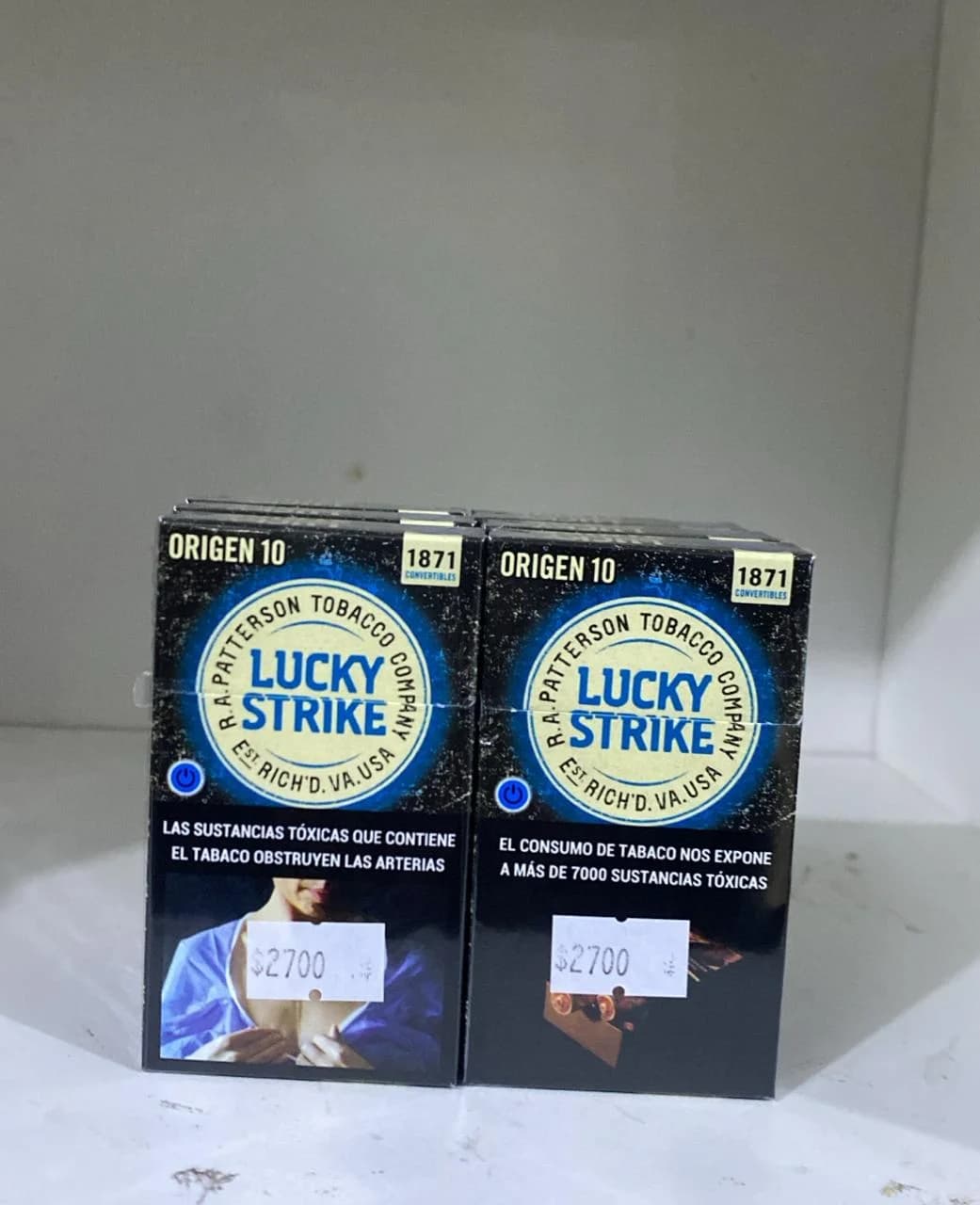 CIGARRILLO LUCKY STRIKE ORIGEN CONV. BOX x10