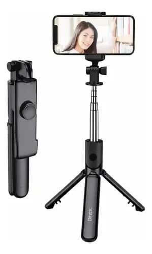 BASTON DE SELFIE COON TRIPODE Y LUZ LED AITECH