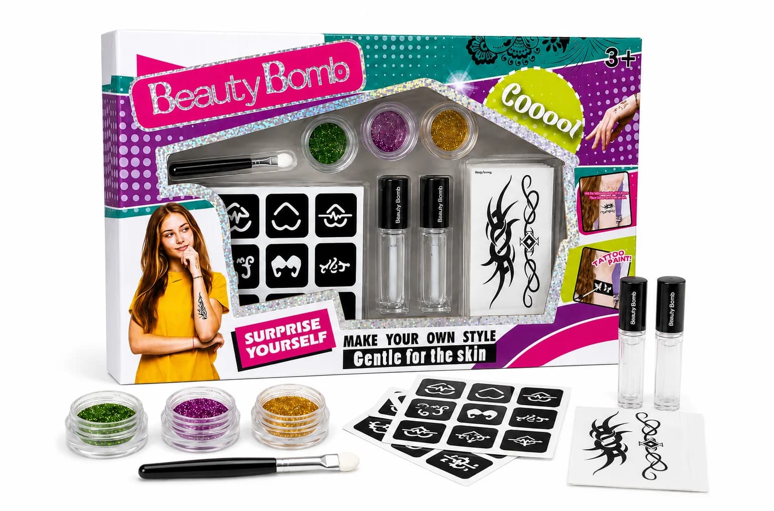 SET TATTO STICKERS