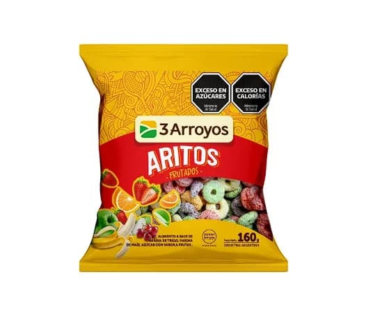 Aritos Frutales 3 Aroyos 160g