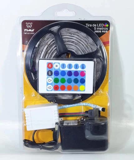 TIRA DE LED 28X35 5M RGB HT-06